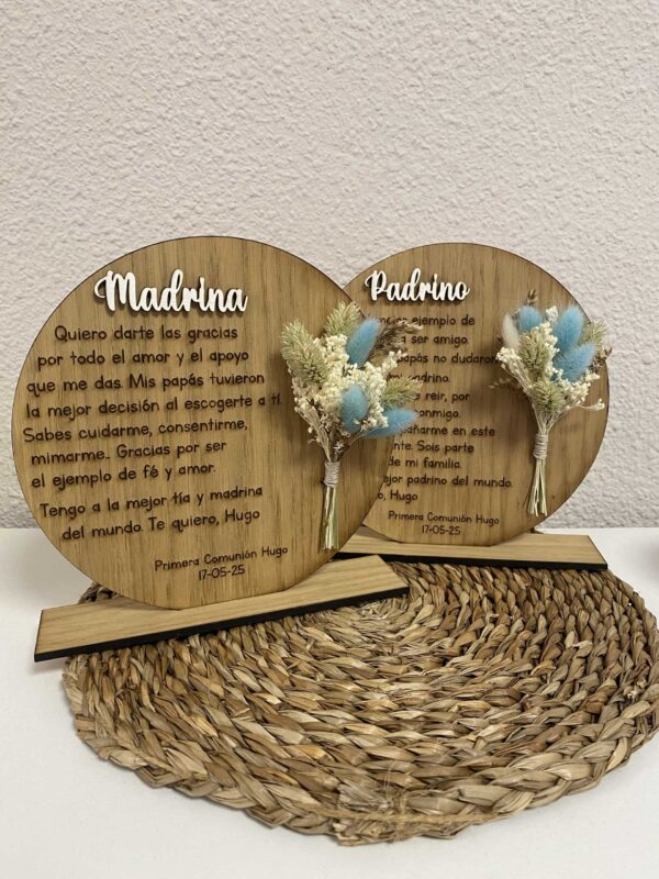 Placas Padrinos
